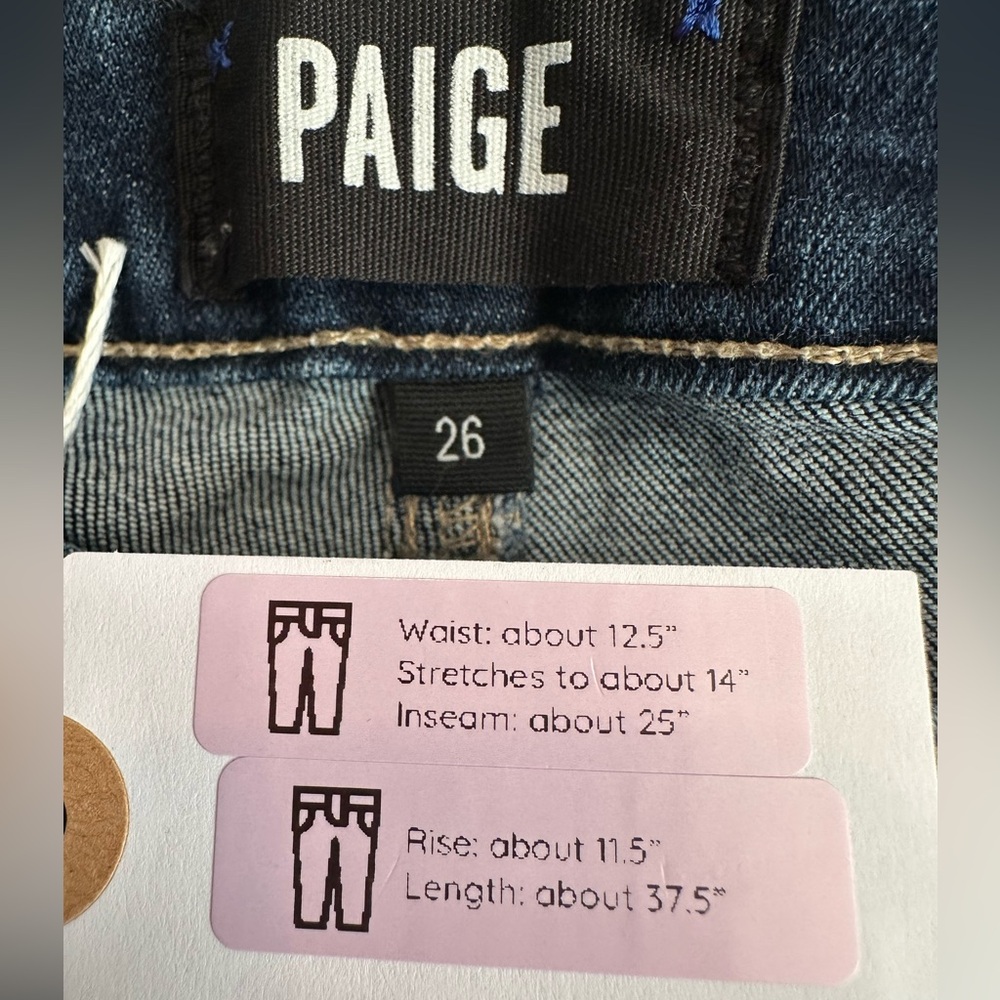 PAIGE Hoxton Ankle Jeans Size 26 - Picture 13 of 13